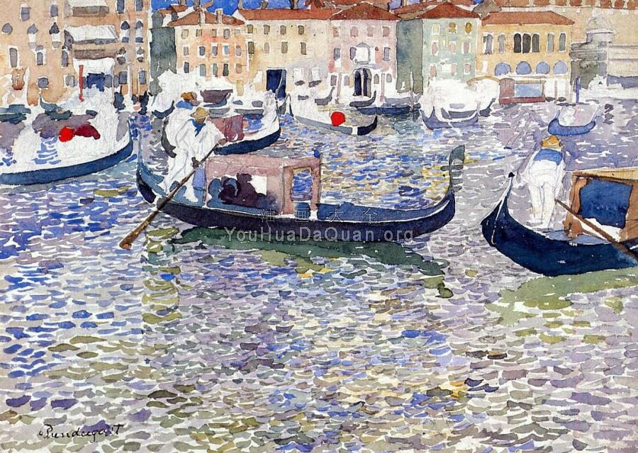 Grand Canal, Venice - 莫里斯·巴西·加斯特